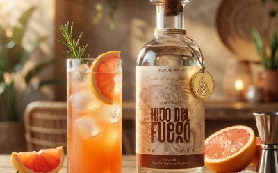 Cóctel “Hijo del Fuego Spritz”: un mezcal premium para encender la tarde