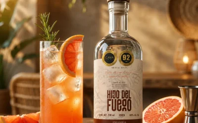 Cóctel “Hijo del Fuego Spritz”: un mezcal premium para encender la tarde